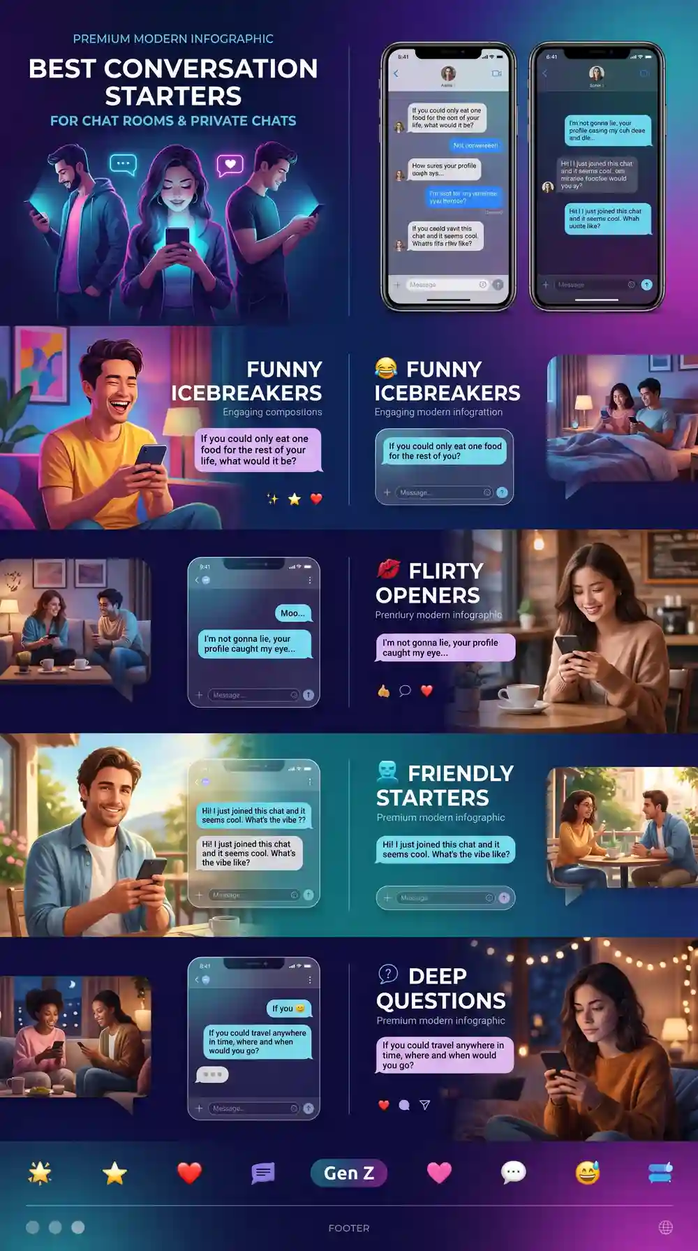 Person laughing while reading a funny message on their phone, illustrating effective humor in online chat